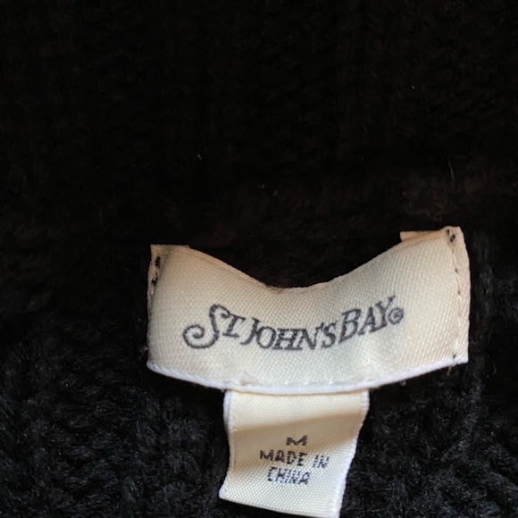 Black Knitted Turtleneck Sweater - Picture 5 of 7